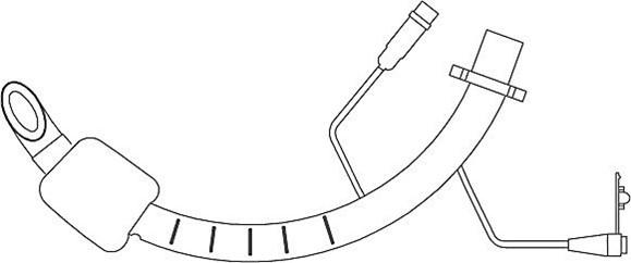 Ендотрахеальна трубка з манжетою низького тиску (з аспіраційним портом) Розмір 7,5